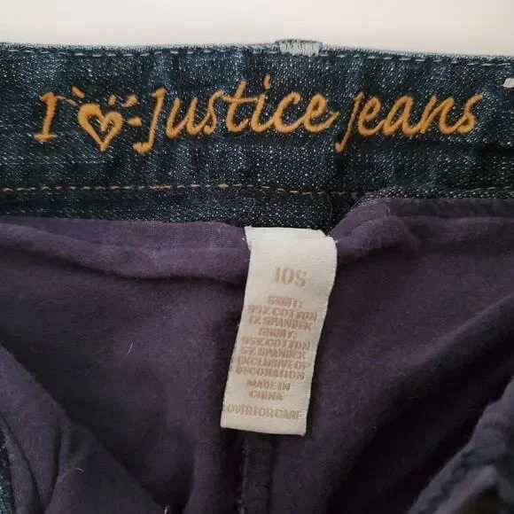 Adorable Justice jeans skirt - Picture 8 of 8
